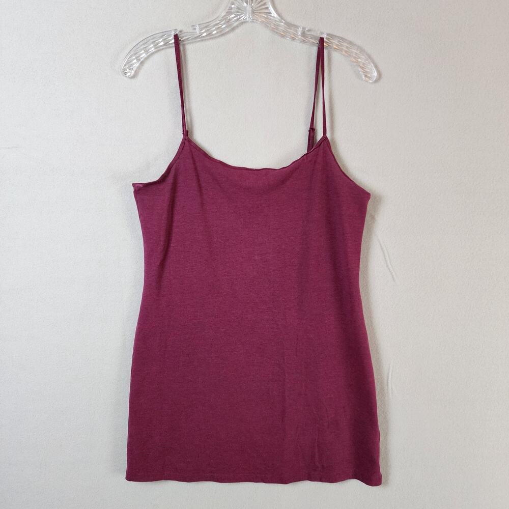 H& M Dividend Halter Top - Medium - Maroon